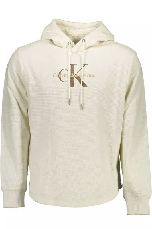 Calvin Klein White Cotton Sweater