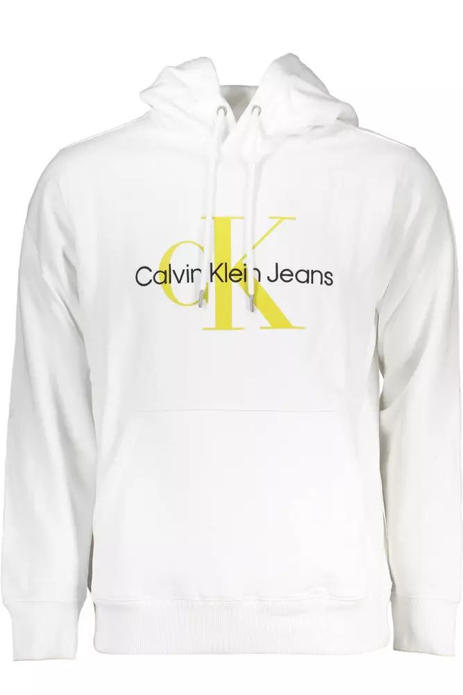 Calvin Klein White Cotton Sweater