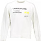 Calvin Klein White Cotton Sweater