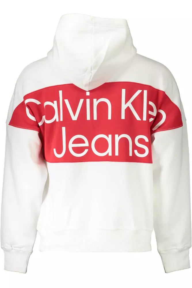 Calvin Klein White Cotton Sweater