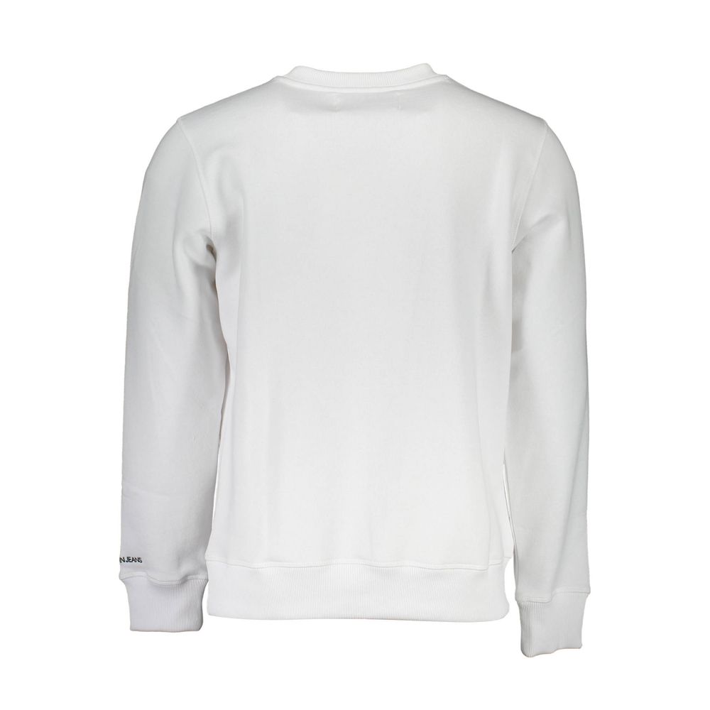 Calvin Klein White Cotton Sweater