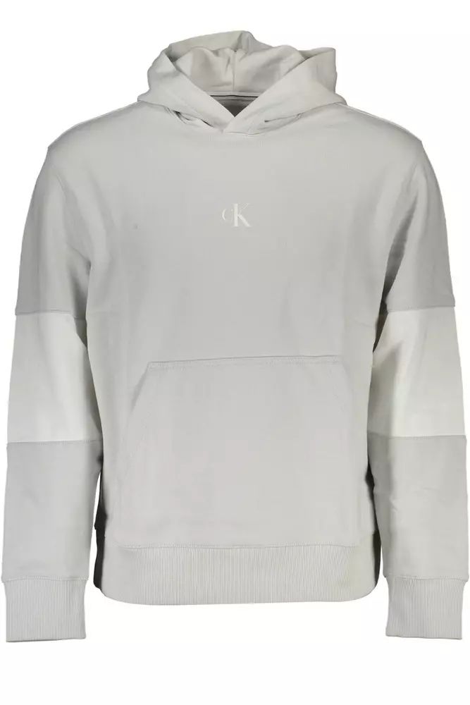 Calvin Klein Gray Cotton Sweater