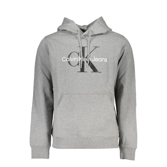 Calvin Klein Gray Cotton Sweater