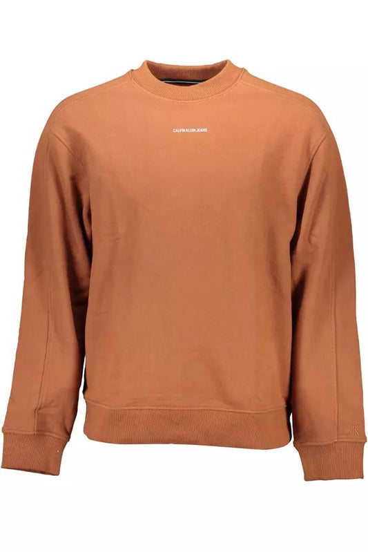 Calvin Klein Brown Cotton Sweater