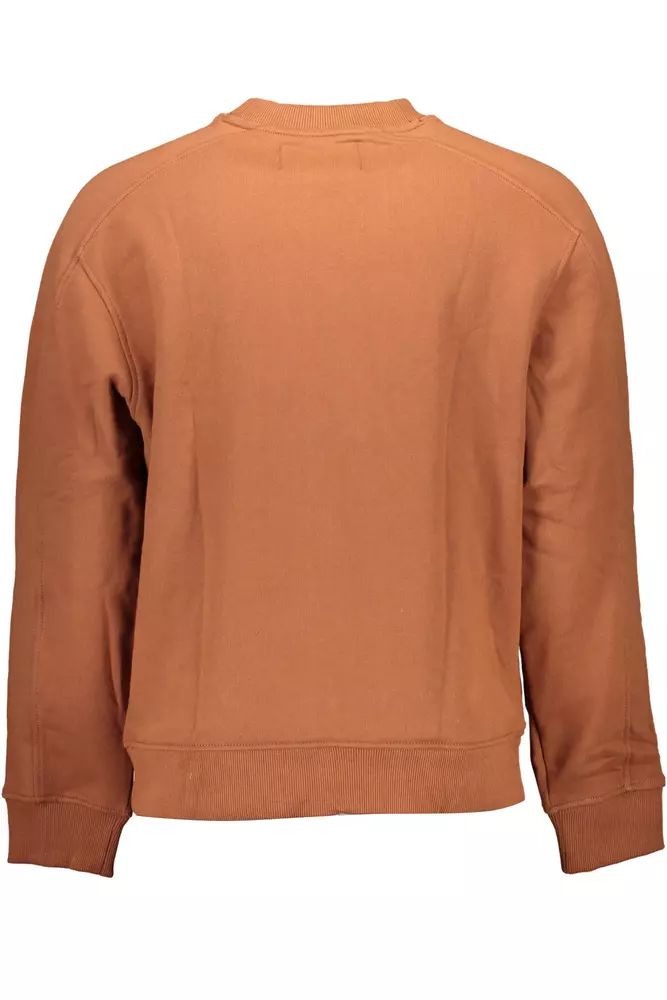 Calvin Klein Brown Cotton Sweater