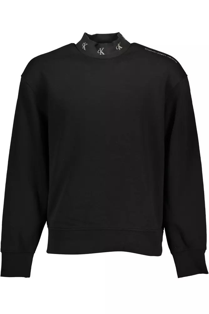 Calvin Klein Black Cotton Sweater