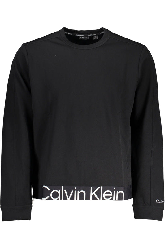 Calvin Klein Black Polyester Sweater