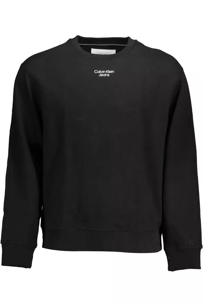 Calvin Klein Black Cotton Sweater