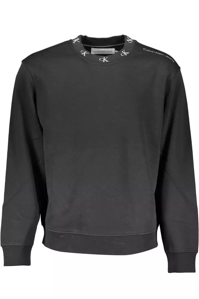 Calvin Klein Black Cotton Sweater