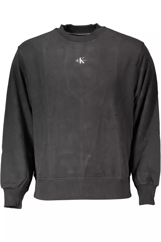 Calvin Klein Black Cotton Sweater