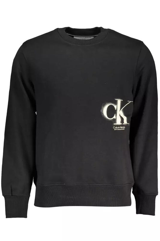 Calvin Klein Black Cotton Sweater