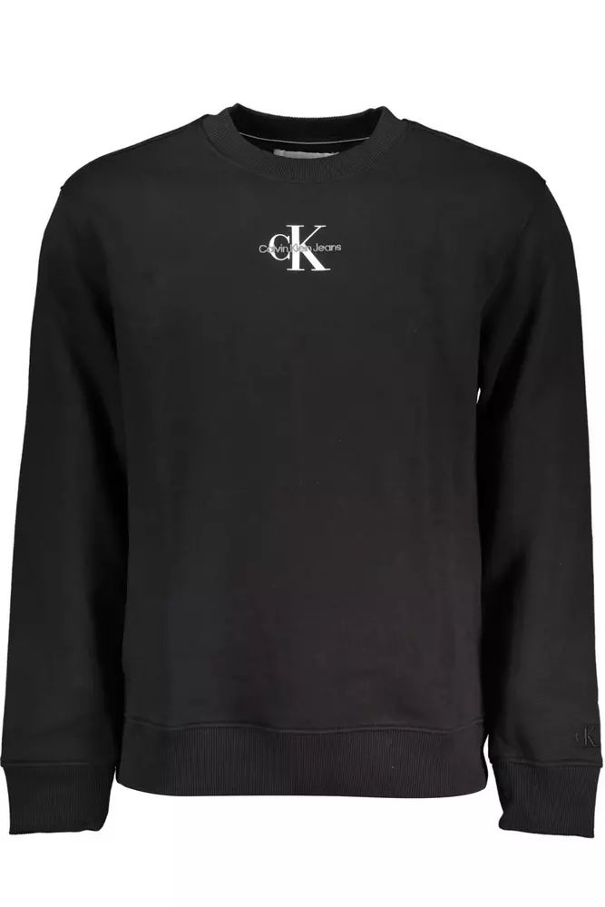 Calvin Klein Black Cotton Sweater