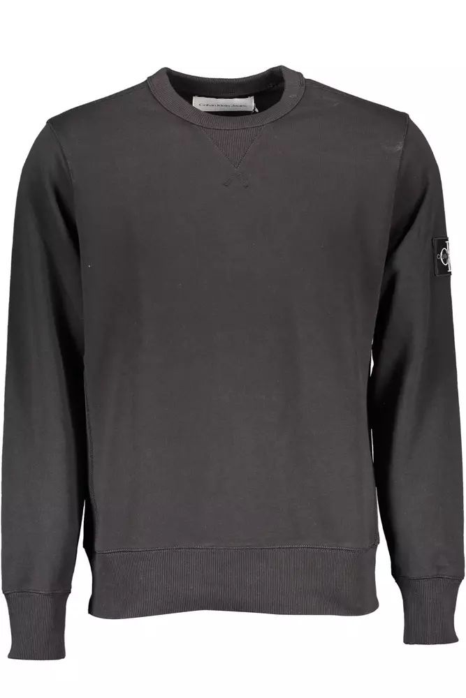 Calvin Klein Black Cotton Sweater