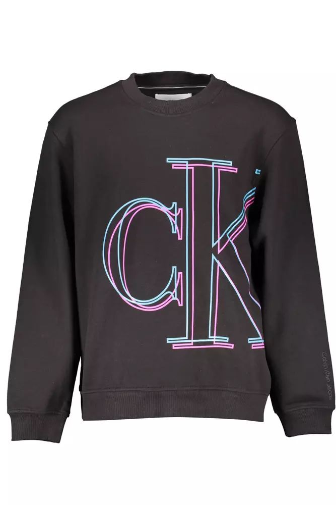 Calvin Klein Black Cotton Sweater