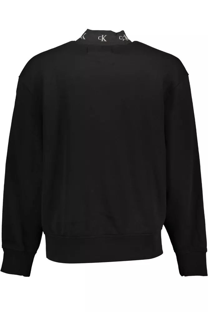 Calvin Klein Black Cotton Sweater