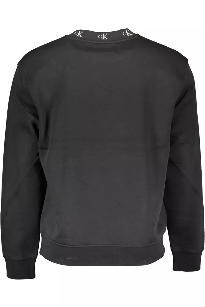 Calvin Klein Black Cotton Sweater