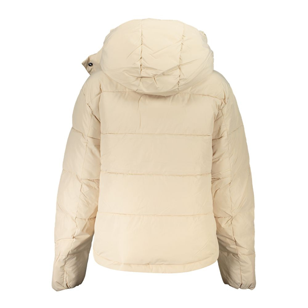 Calvin Klein Beige Polyester Jackets & Coat