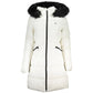 Calvin Klein White Polyester Jackets & Coat