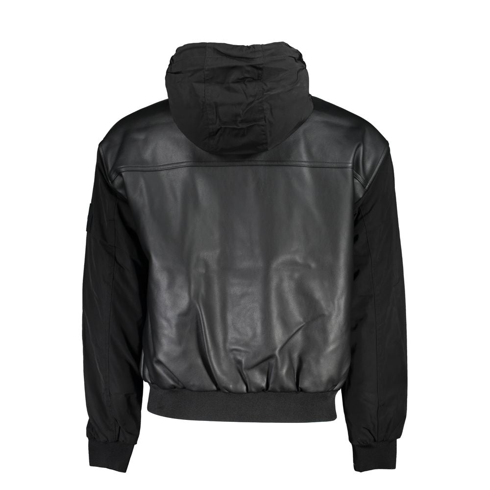 Calvin Klein Black Polyethylene Jackets & Coat