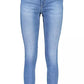 Calvin Klein Light Blue Cotton Jeans & Pant