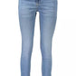 Calvin Klein Light Blue Cotton Jeans & Pant