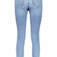 Calvin Klein Light Blue Cotton Jeans & Pant