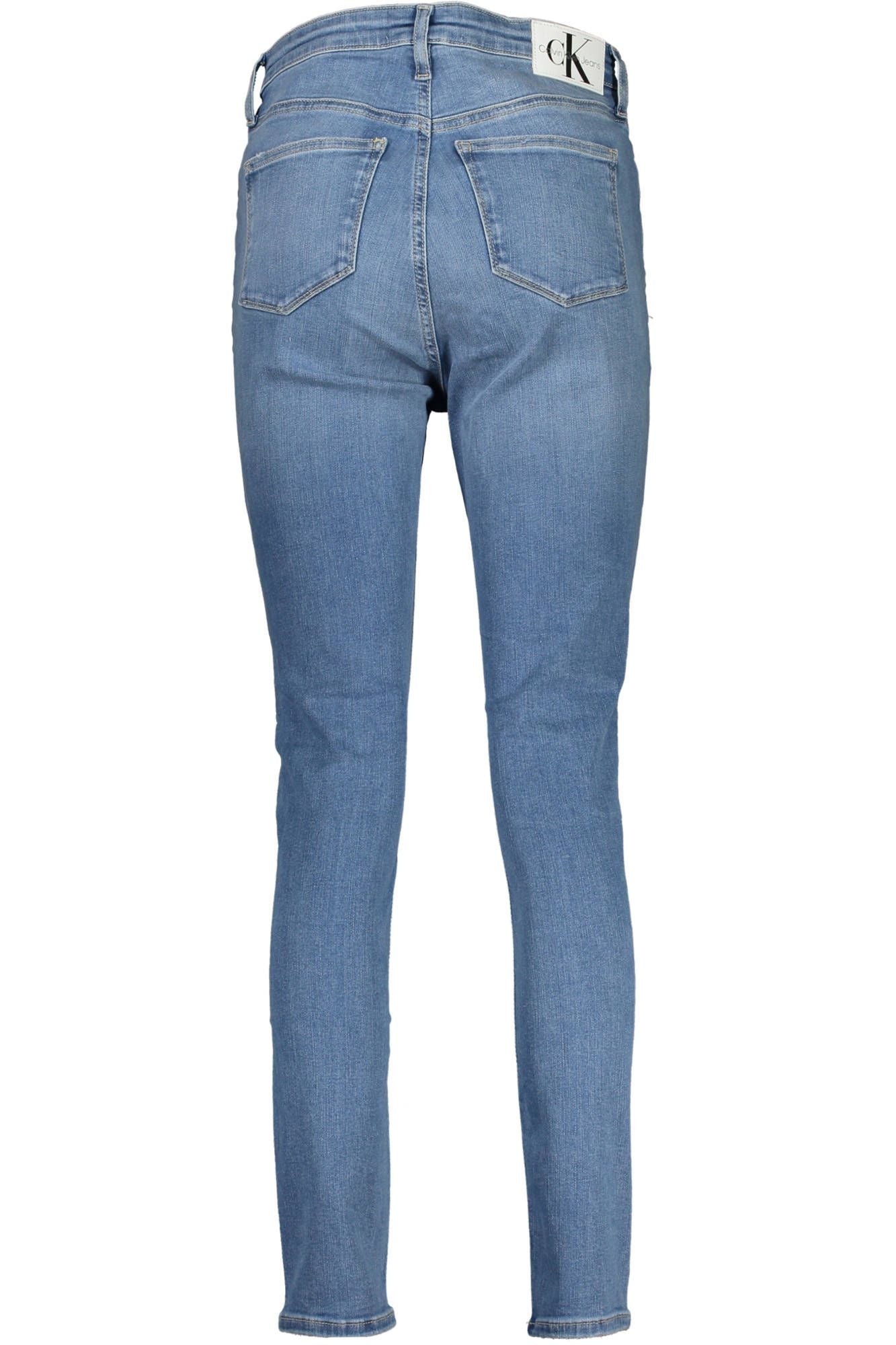 Calvin Klein Light Blue Cotton Jeans & Pant