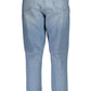 Calvin Klein Light Blue Cotton Jeans & Pant