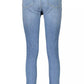 Calvin Klein Light Blue Cotton Jeans & Pant