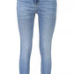 Calvin Klein Light Blue Cotton Jeans & Pant