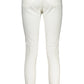 Calvin Klein White Cotton Jeans & Pant