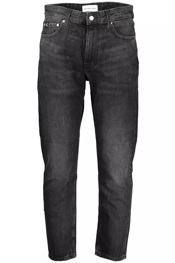 Calvin Klein Blue Cotton Jeans & Pant