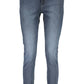 Calvin Klein Blue Cotton Jeans & Pant