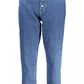 Calvin Klein Blue Cotton Jeans & Pant