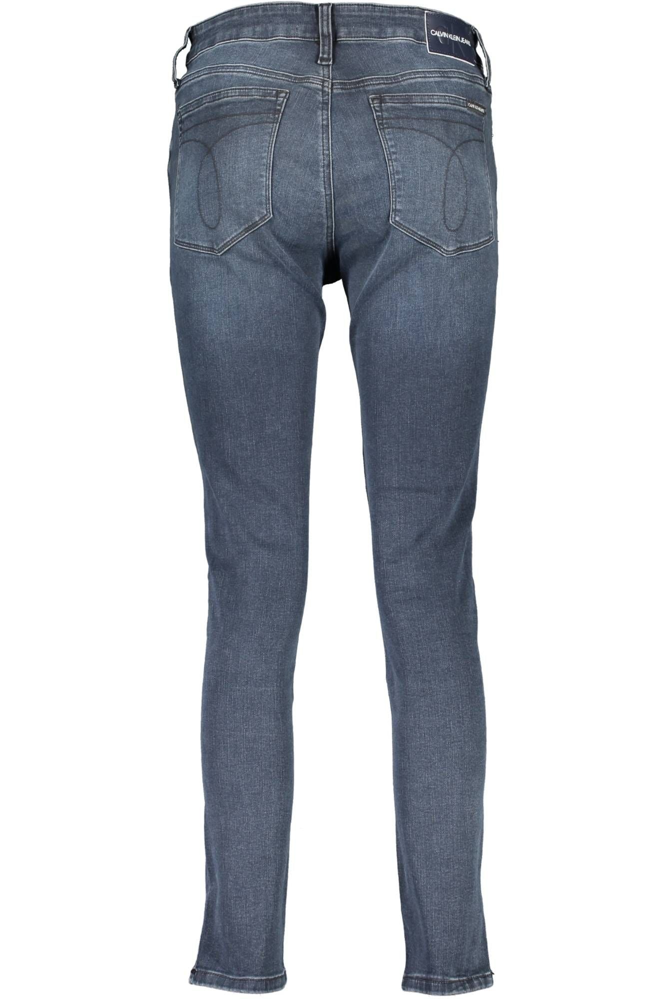 Calvin Klein Blue Cotton Jeans & Pant