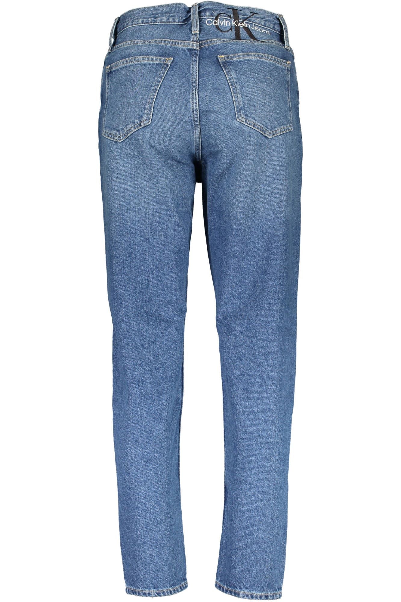 Calvin Klein Blue Cotton Jeans & Pant