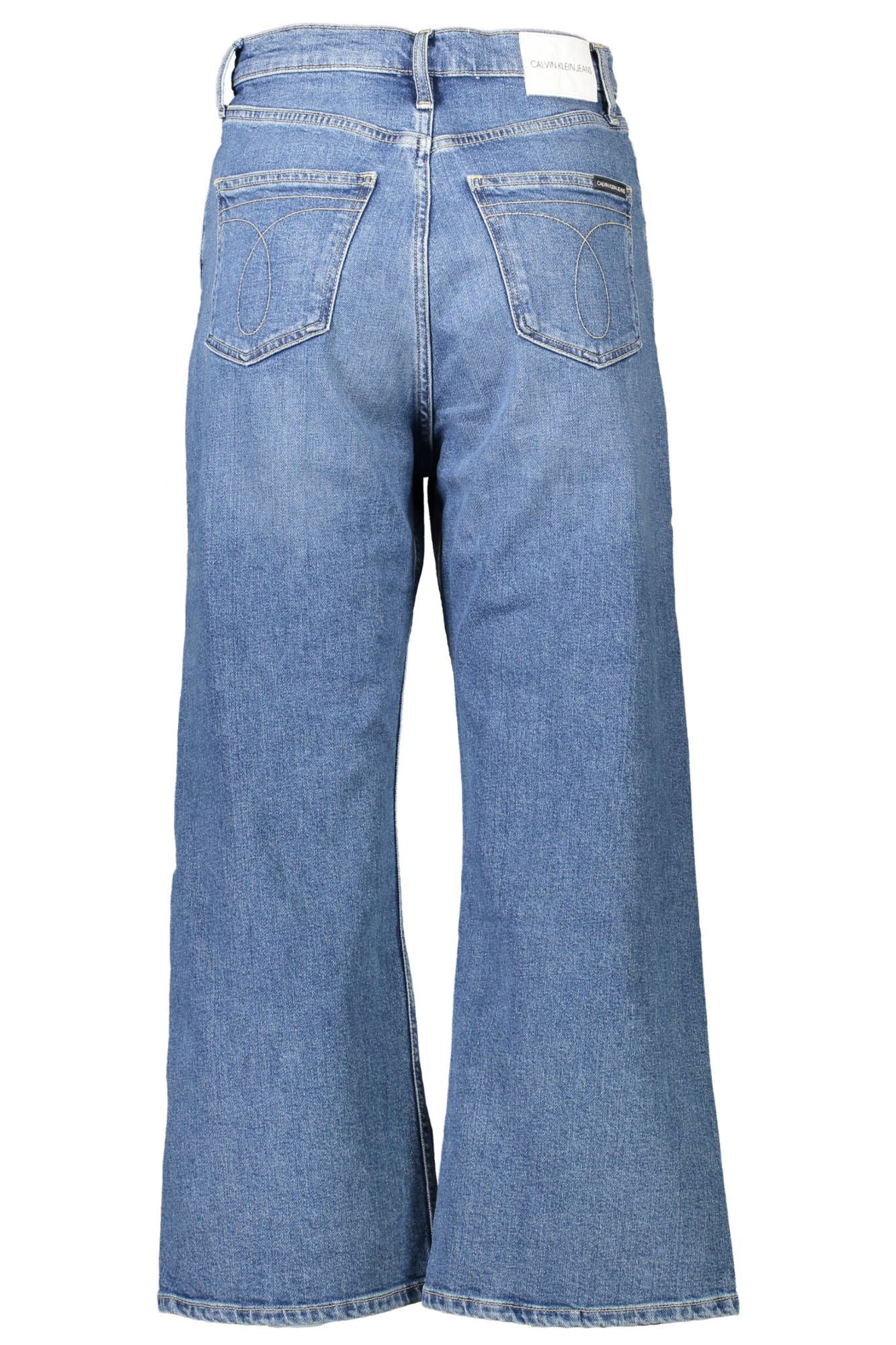 Calvin Klein Blue Cotton Jeans & Pant