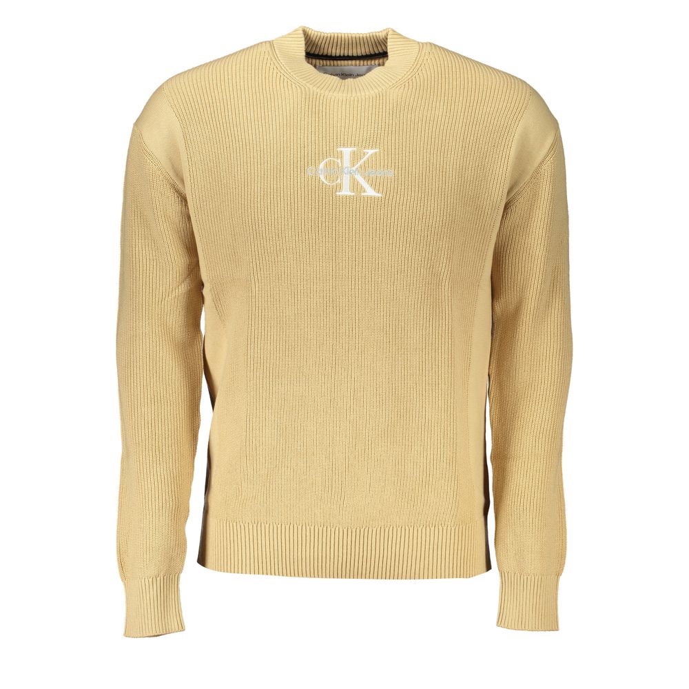 Calvin Klein Beige Cotton Sweater