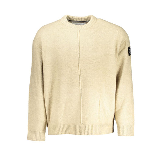 Calvin Klein Beige Cotton Sweater