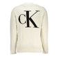 Calvin Klein White Cotton Sweater