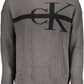 Calvin Klein Gray Cotton Sweater