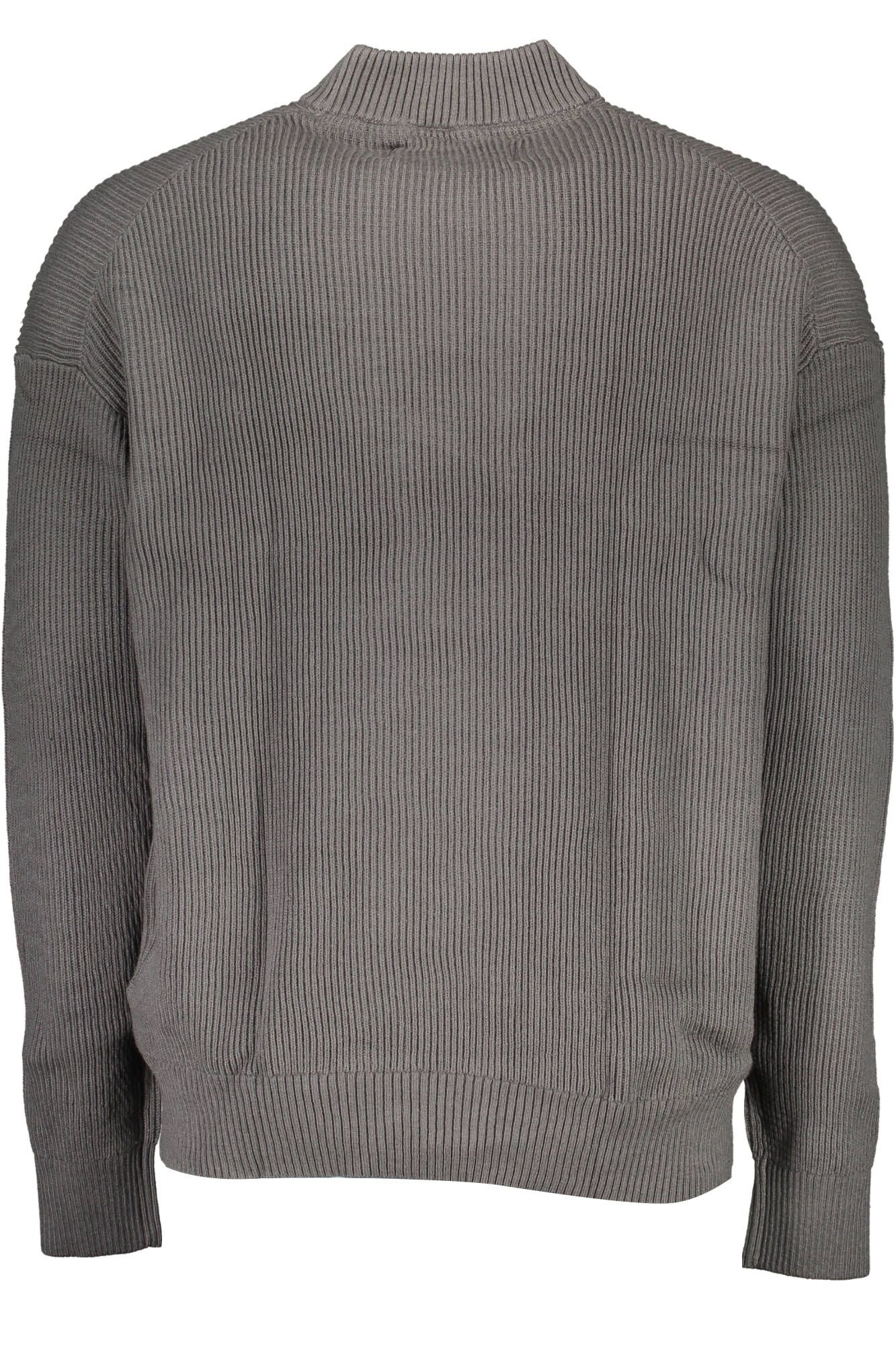 Calvin Klein Gray Cotton Sweater