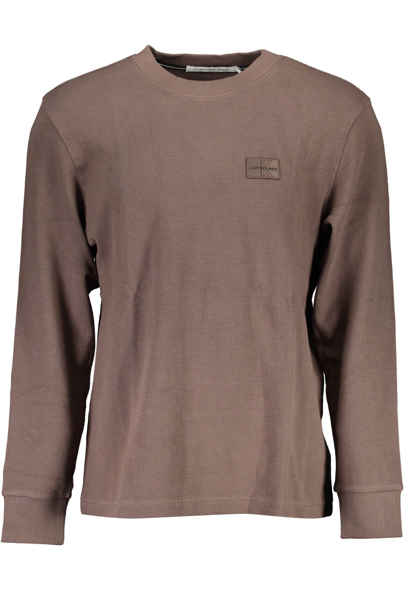 Calvin Klein Brown Cotton Sweater