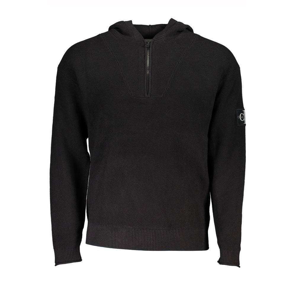 Calvin Klein Black Cotton Sweater