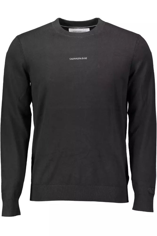 Calvin Klein Black Cotton Sweater