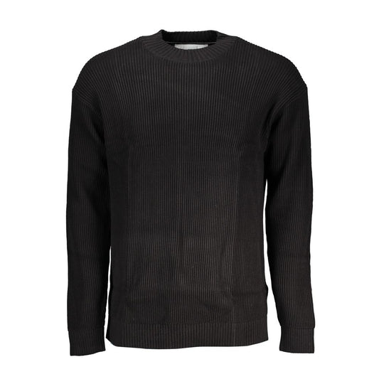 Calvin Klein Black Cotton Sweater