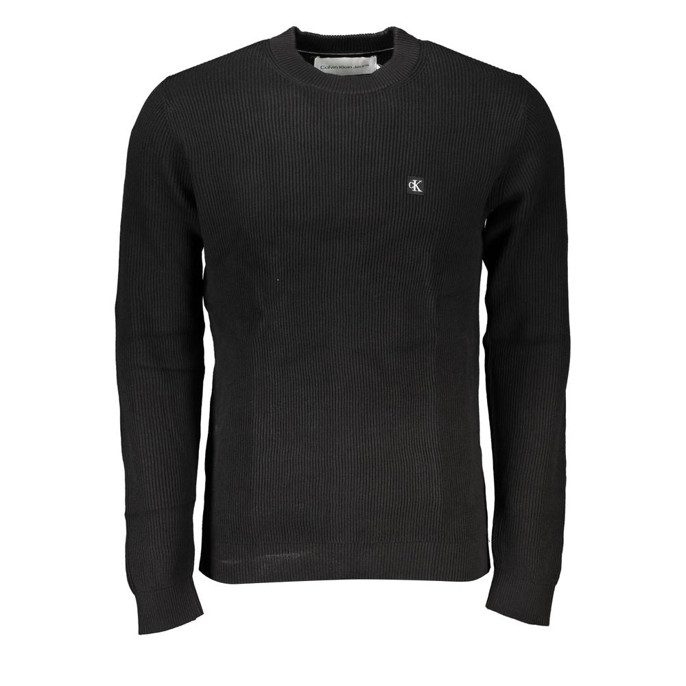 Calvin Klein Black Cotton Sweater