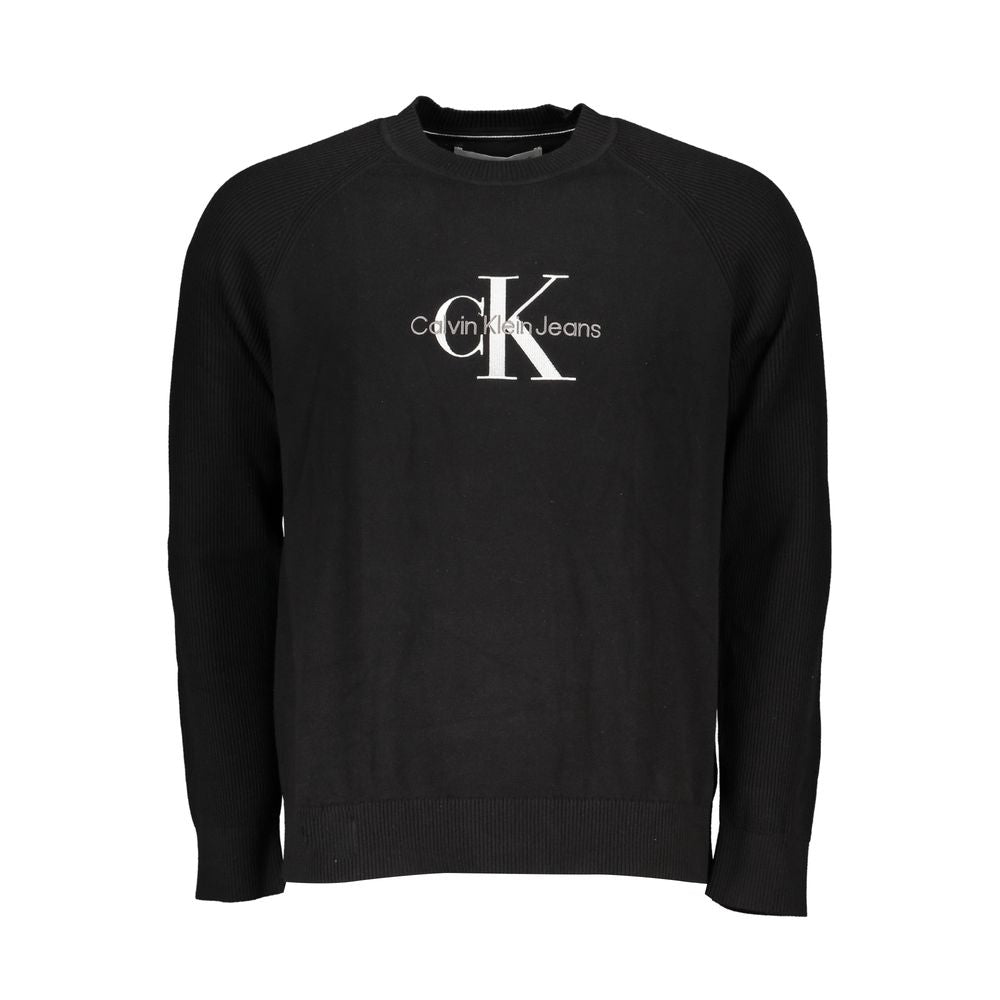 Calvin Klein Black Cotton Sweater