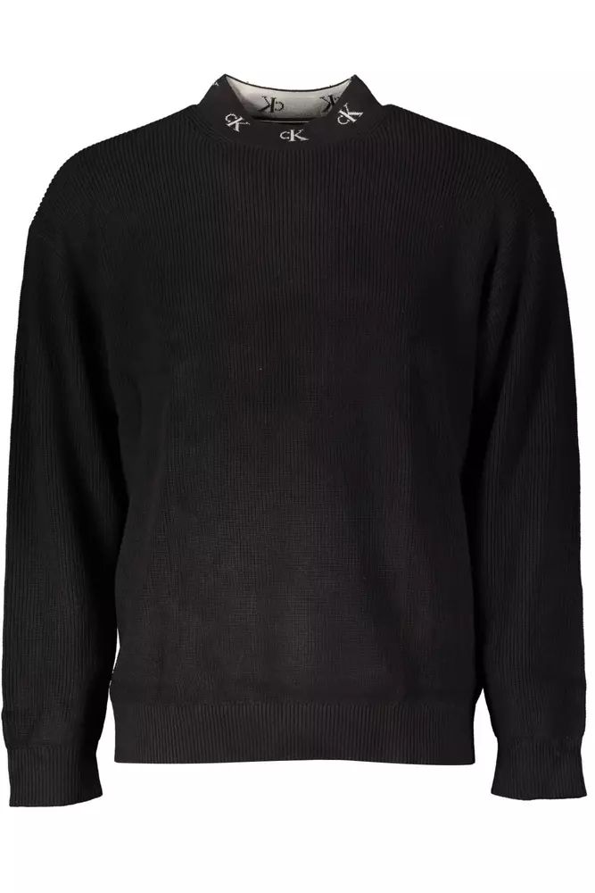 Calvin Klein Black Cotton Sweater