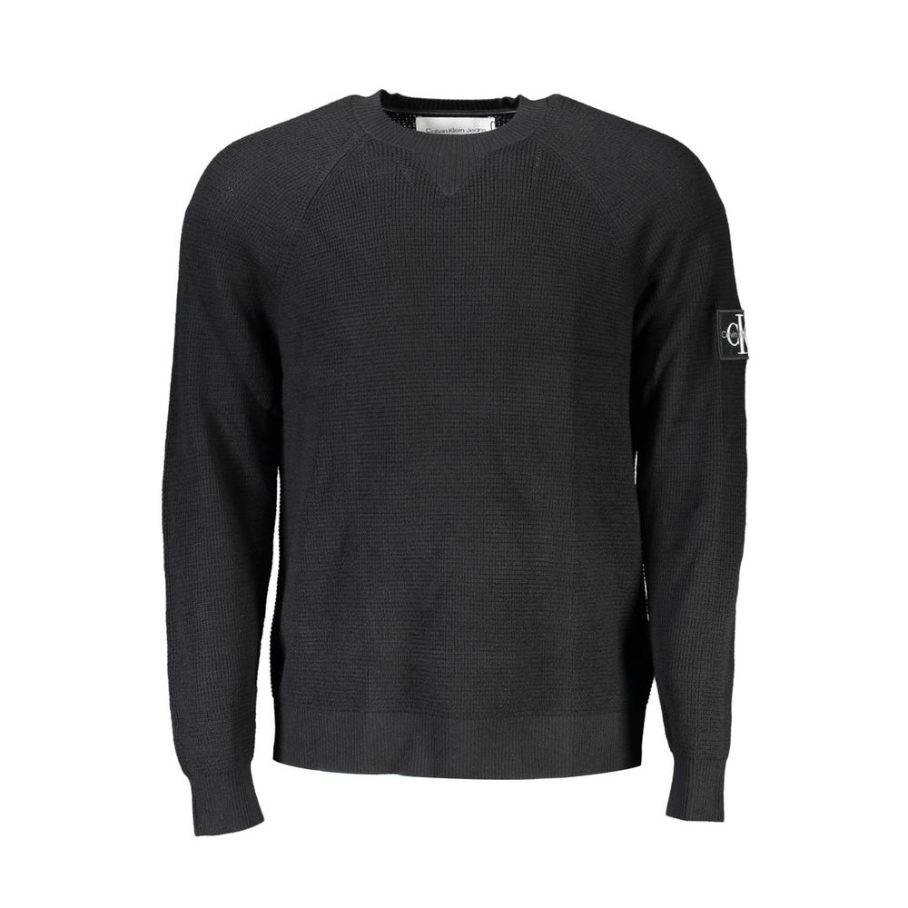 Calvin Klein Black Wool Sweater